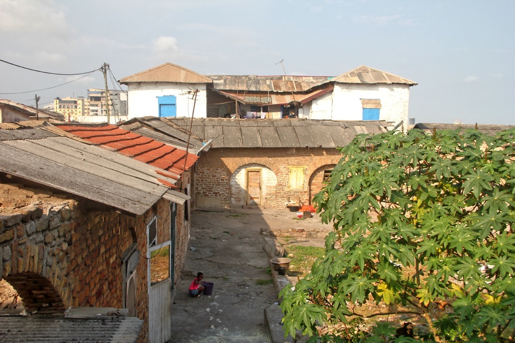 Fort Visao, Franklin House/Lodge, James Tow, Accra, court yard